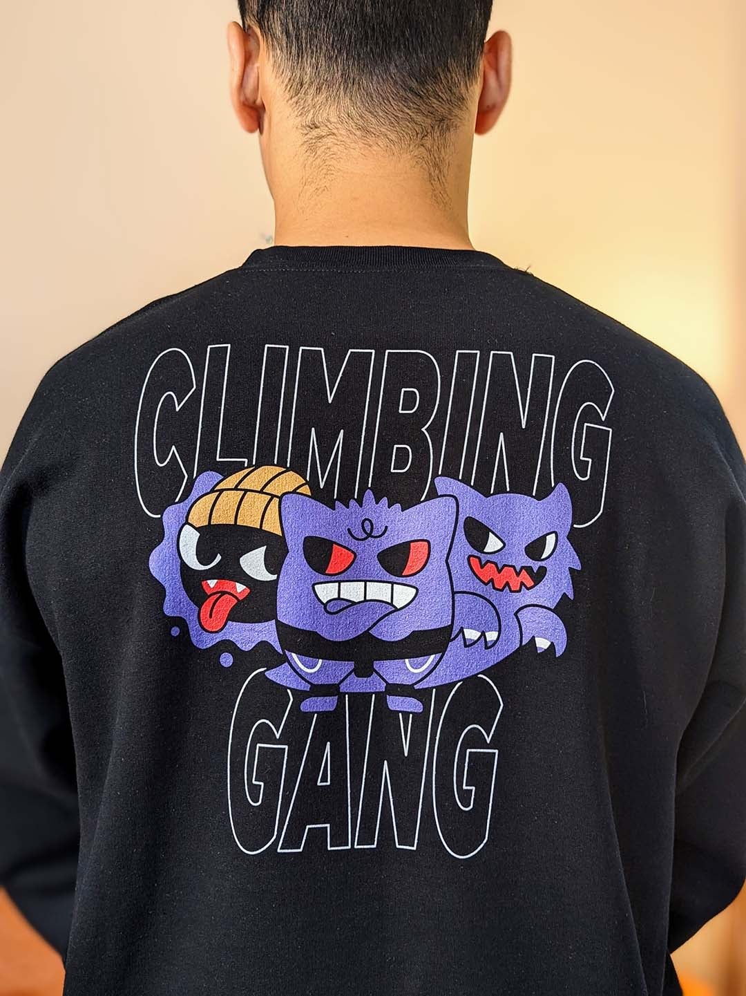 Gengar Climbing Gang Sweater
